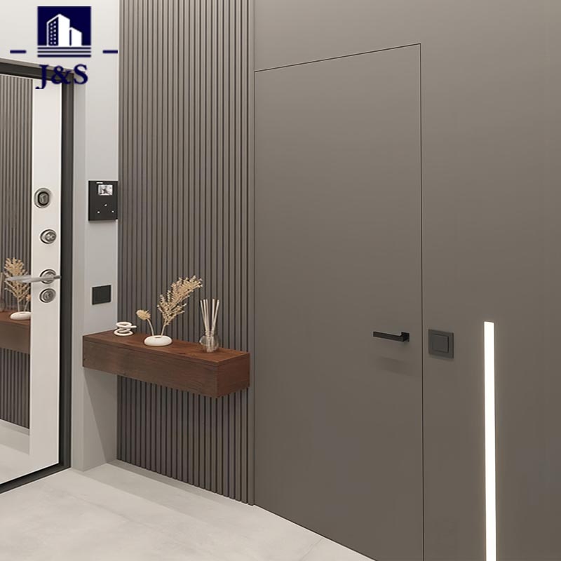 भित्री लुकेको बेडरूम ढोका